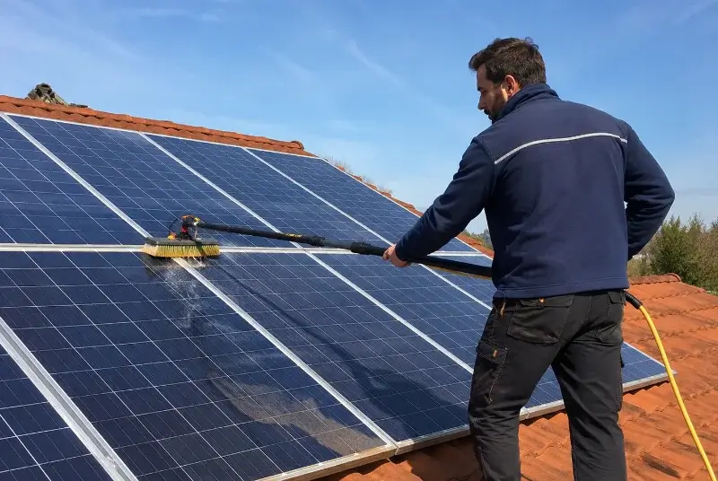 Nettoyage et entretien de panneaux solaires à Labastide-Monréjeau